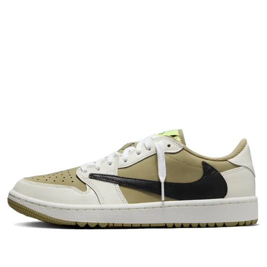 Air Jordan 1 Low Golf x Travis Scott 1 'Olive'  FZ3124-200 Epoch-Defining Shoes