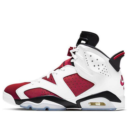 Air Jordan 6 Retro OG 'Carmine' 2021  CT8529-106 Signature Shoe