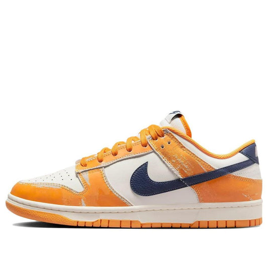 Nike Dunk Low Wear and Tear  FN3418-100 Signature Shoe