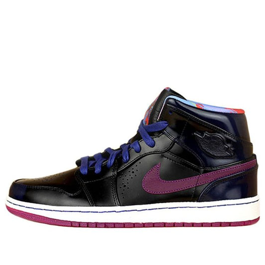 Air Jordan 1 Mid Nouveau YOTH 'Deep Royal'  652484-405 Cultural Kicks