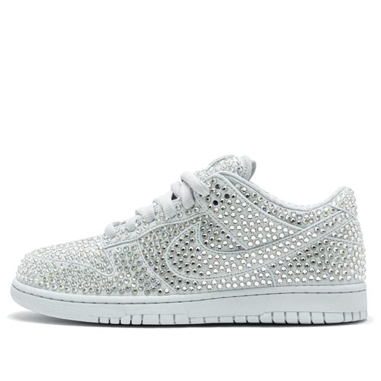 Cactus Plant Flea Market x Swarovski x Nike Dunk Low 'Pure Platinum'  CZ2670-001 Classic Sneakers