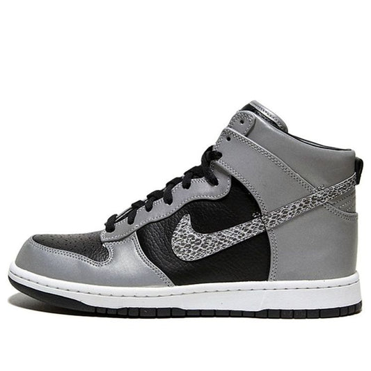 Nike Dunk Prm Hi Sp 'Cocoa Snake White Silver'  624512-100 Signature Shoe