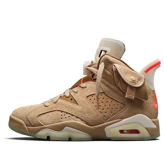 Travis Scott x Air Jordan 6 Retro 'British Khaki'  DH0690-200 Cultural Kicks