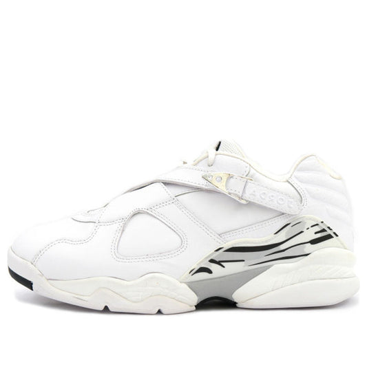 Air Jordan 8 Retro Low 'White Metallic Silver' 2003  306157-101 Antique Icons