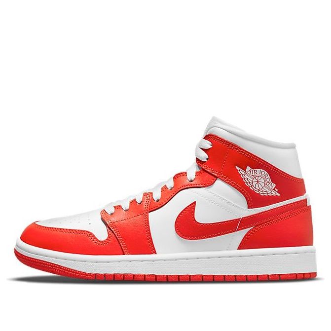 (WMNS) Air Jordan 1 Mid 'Habanero Red'  BQ6472-116 Epoch-Defining Shoes