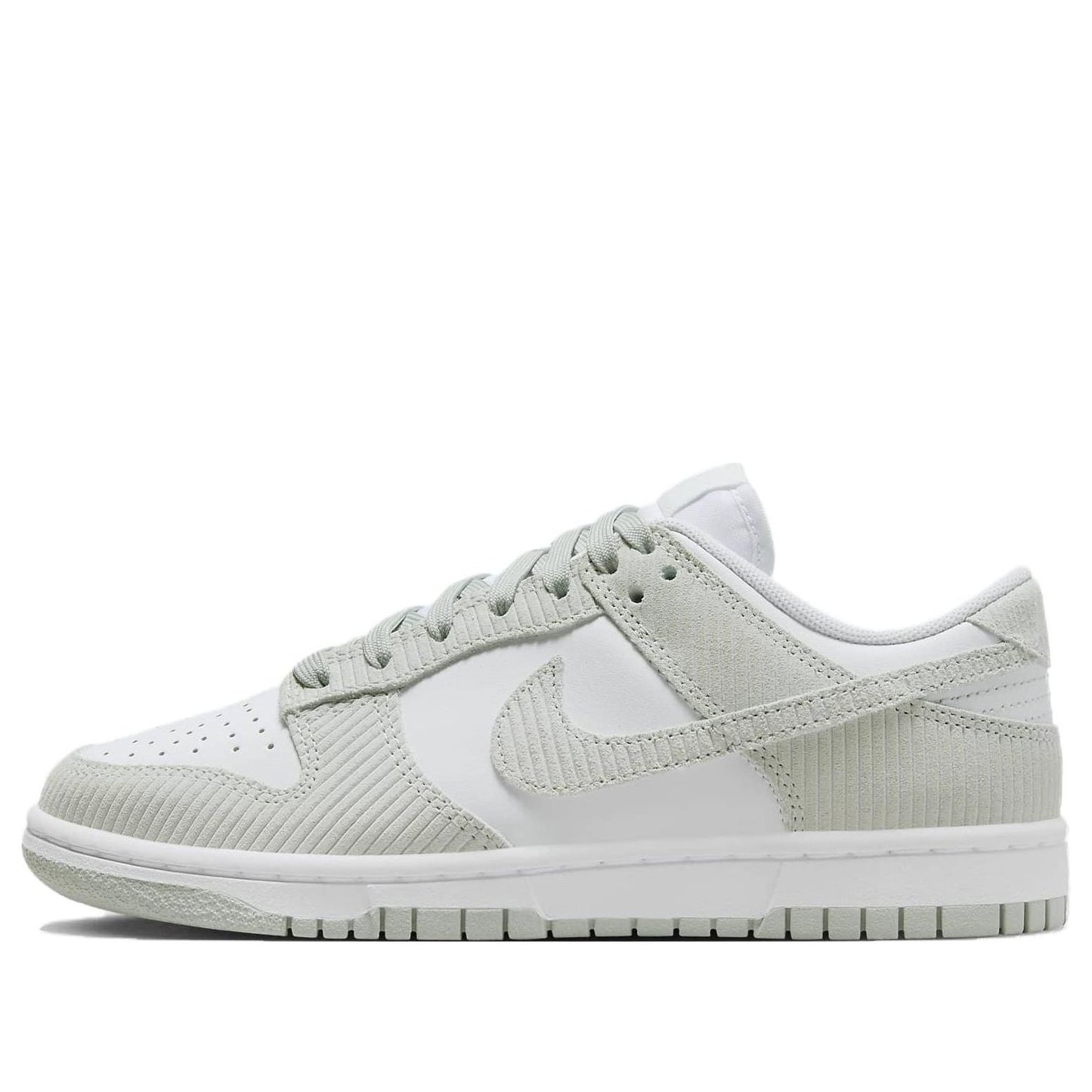 (WMNS) Nike Dunk Low 'Light Silver Corduroy'  FN7658-100 Antique Icons