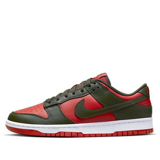 Nike Dunk Low 'Mystic Red Cargo Khaki'  DV0833-600 Classic Sneakers