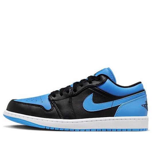 Air Jordan 1 Low 'Black University Blue'  553558-041 Vintage Sportswear