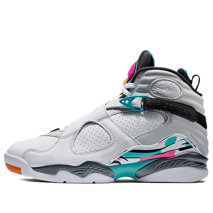 Air Jordan 8 Retro 'South Beach'  305381-113 Iconic Trainers