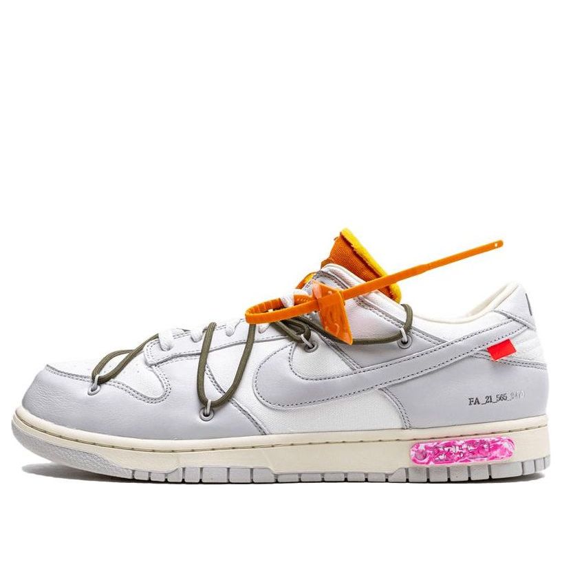 Nike Off-White x Dunk Low 'Lot 22 of 50'  DM1602-124 Signature Shoe