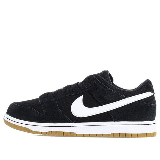 Nike Dunk Low Canvas 'Black'  AA1056-001 Signature Shoe