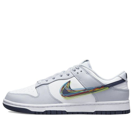 Nike Dunk Low '3D Swoosh'  DV6482-100 Antique Icons