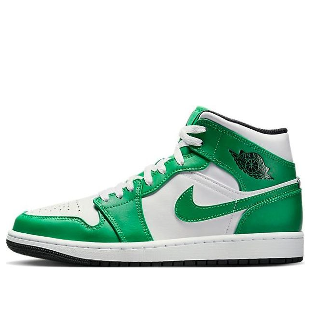 Air Jordan 1 Mid 'Lucky Green'  DQ8426-301 Antique Icons